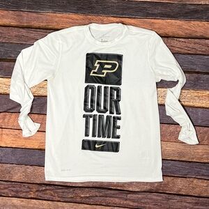 Purdue Boilermakers NCAA Collegiate Nike Dri - Fit Sports Athletic Shirt